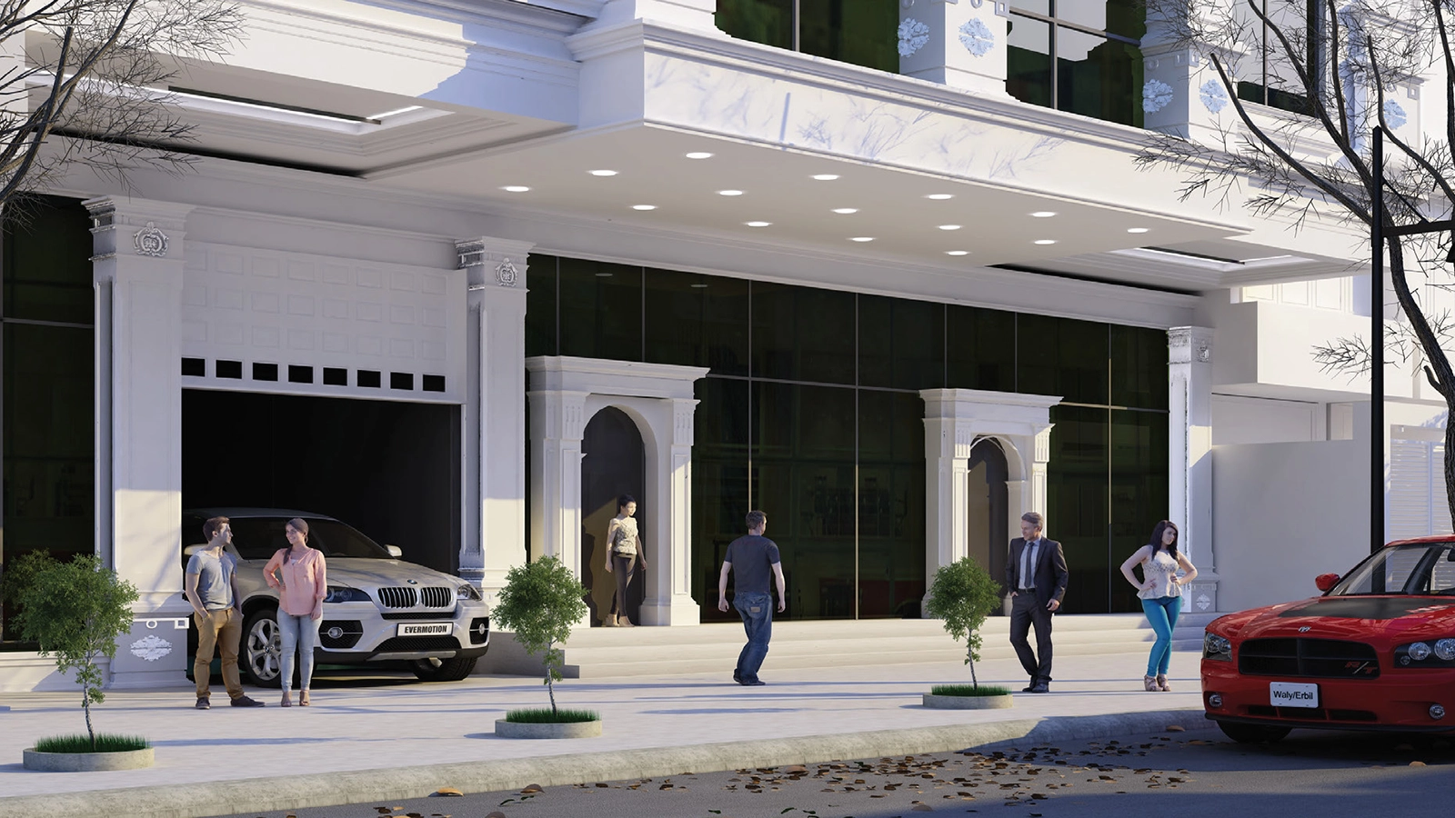 commercial building